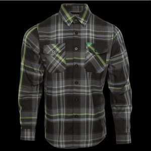 DIXXON Men’s L Sublime Jah Flannel